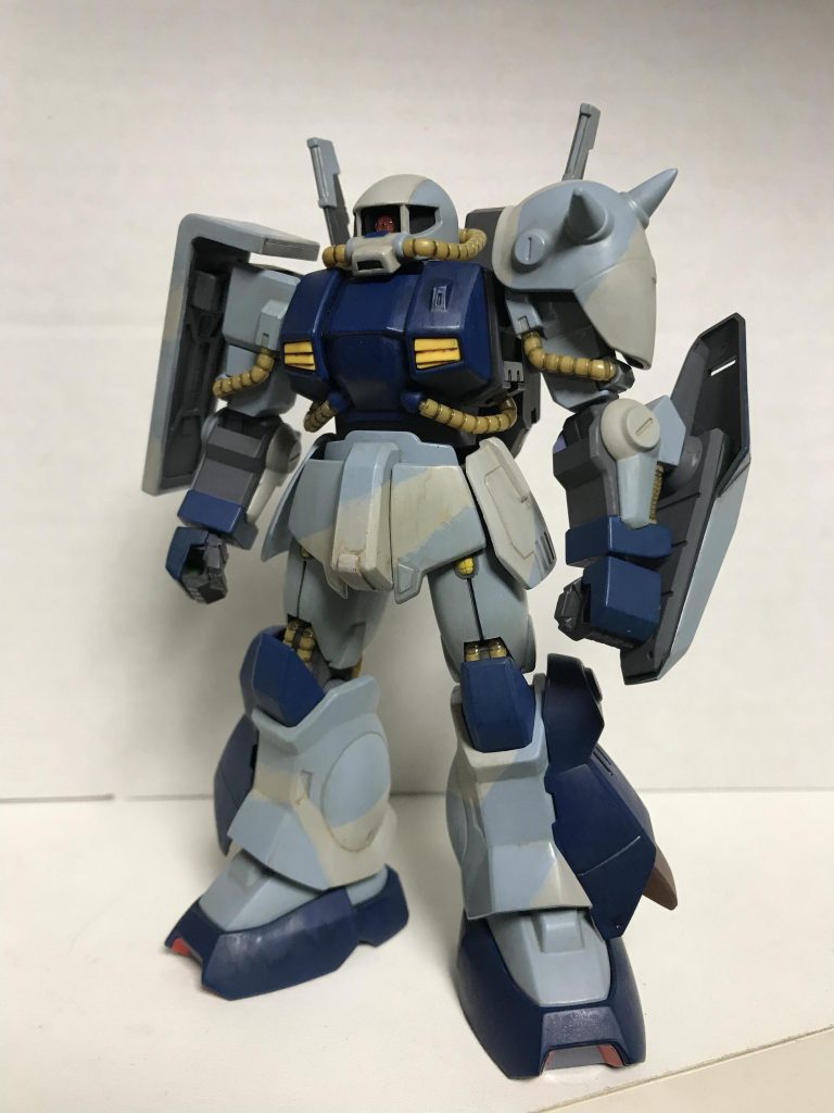 ウォッシングとスミ入れ