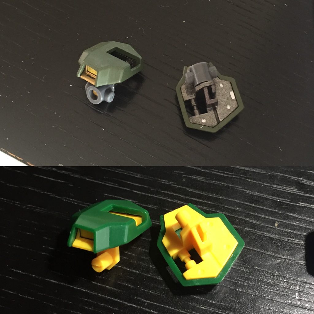 成形色との比較