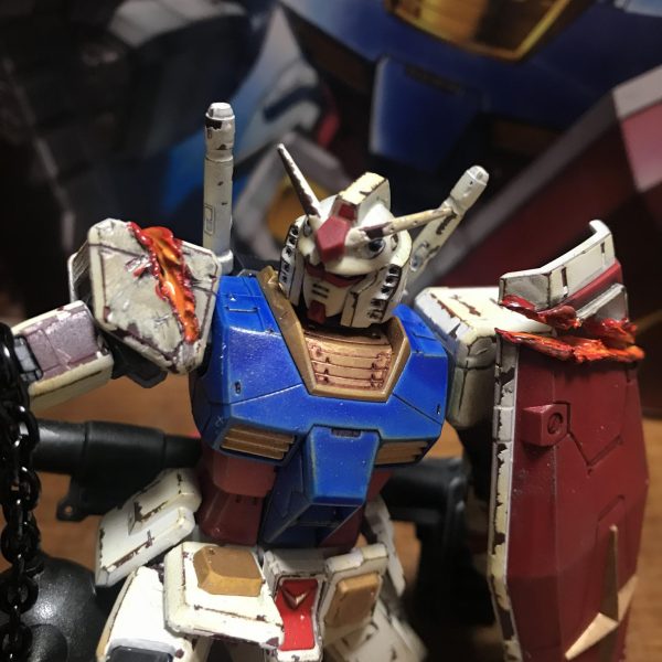 ガンダムとゴッグ ハンマーキャーーーッチ！