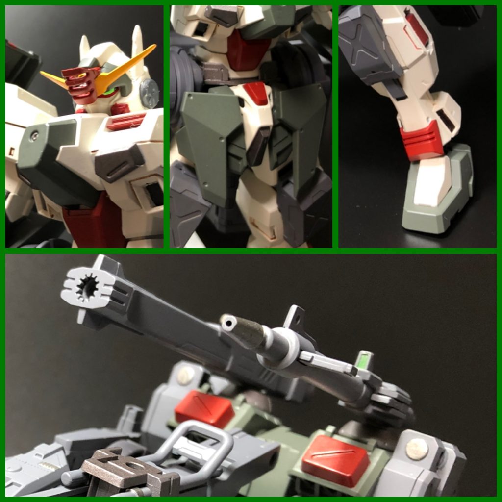 最後に今回SEEDコン様に制作した機体なのですがジャンクがの使用が多すぎて
SEED系のパーツをあまり使っていなかったので使用箇所を載せておきますm(._.)m
頭部 HGバスターガンダム
胸部 HGバスターガンダムの物を貼り付け
腰部 HGビルドストライク
脚部ソール HGバスターガンダムの腰ダレを貼り付け
フォートレスストライカー上部
HGバスターガンダムの武器使用
フォートレスストライカー装甲赤部
HGバスターガンダム肩アーマー
以上がシード系機体の使用箇所です
少なくて申し訳ない(>人<;)
尚、その他ジャンクパーツ
HGBD セラヴィーガンダムシェヘラザード
HG セラヴィーガンダム
HG ガンダム サバーニャ
HGBF ストライカージンクス
HGBF ライトニングゼータガンダム
M.S.G ウェポンユニット 39 連装砲×2
M.S.G MW-18 フリースタイル・バズーカ
エクステンドアームズ03
〈EXF-10/32 グライフェン拡張パーツセット〉:RE
以上になります(*´ω`*)
今回はガンスタ以外も含めて初めてコンテストと言う物に参加させて頂かせてもらい
自分の作品がどれだけ好感を持って貰えるか試したくてかなり力を入れて作ってみました、今までとは少し違うモチベーションで作業が出来て良い経験になりました
(´∀`)
最後まで見て頂いてありがとうございました(*´Д`*)
