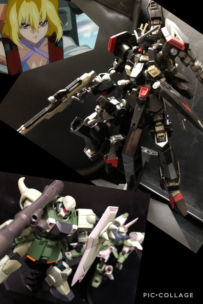 oyz「おっと、ヤツらが出てきたぞ!敵部隊を捕捉した。一気に叩くぞ!」
ステラ「やっつけてやる!」
oyz「ガイアは機動力重視の機体で比較的に動きは速いが、攻撃力は低めで武装も他の2機に比べると少ない。覚醒は“パワー”に設定した。ステップを多用して確実に攻撃を当てていくんだ!わかったな、ステラ!」
ステラ「うん....、わかった。」
スティング「おまえソレまたゲームの話じゃねーか!」