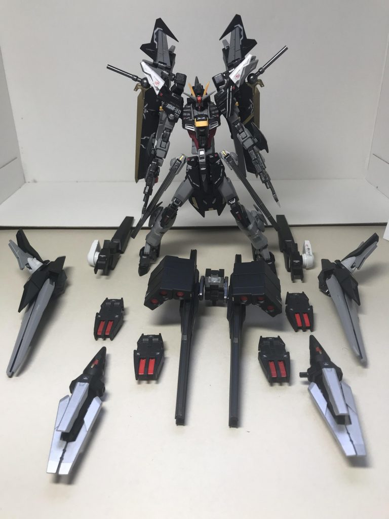 追加装備の全てです!ほぼダブルオースカイとマグナムSVのパーツです!