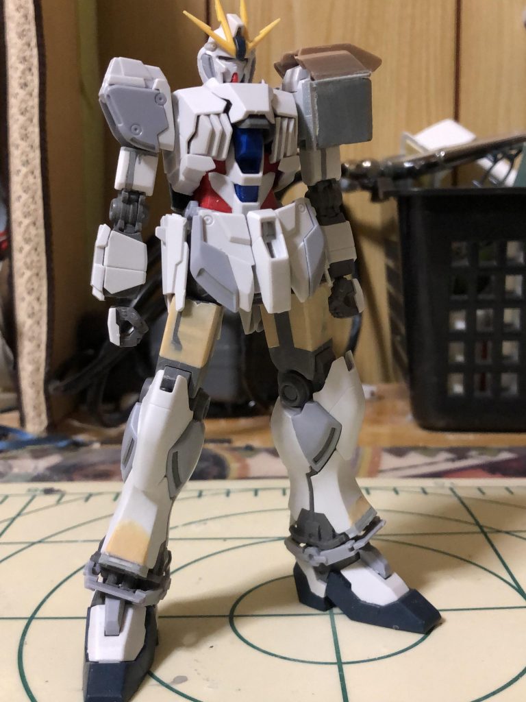 とりあえず腕と足を改修してみたところ