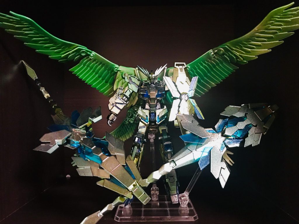 羽いいですよね羽^_^ 
ロボに羽…
ウィングゼロカスタムとかめっちゃ好き^_^