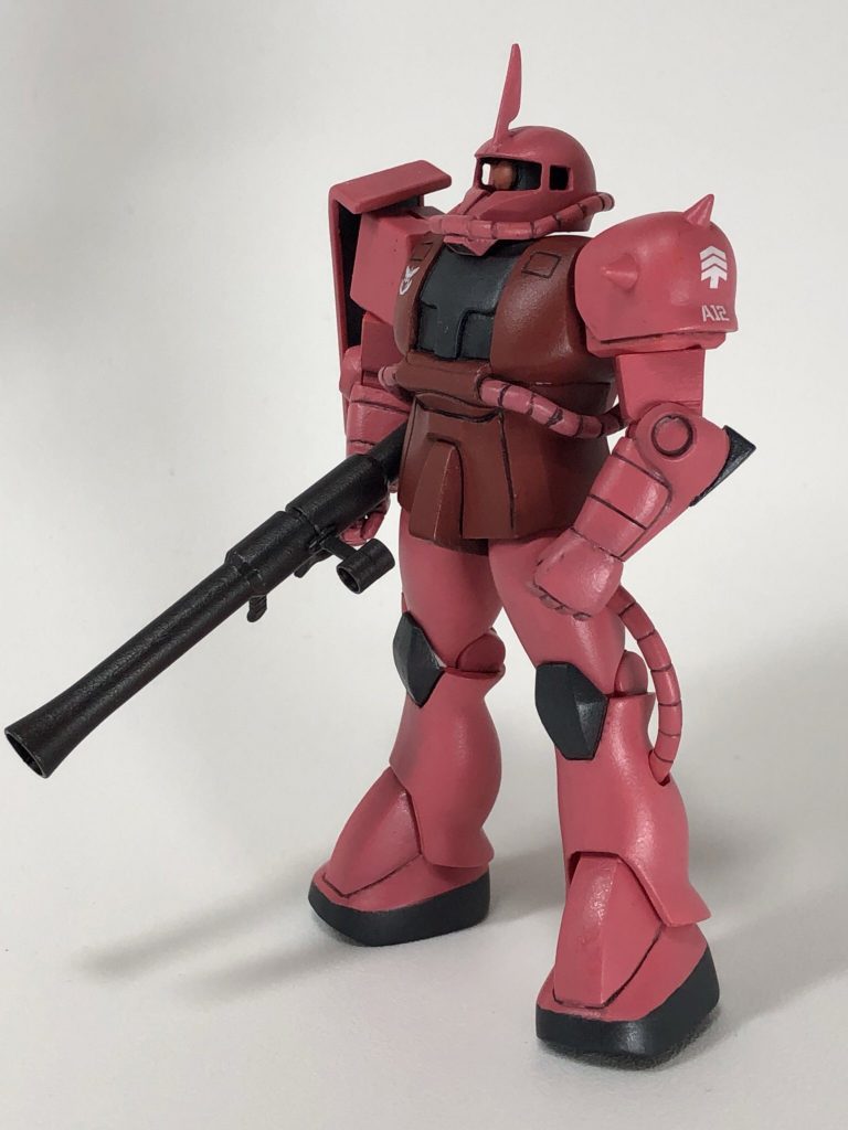 ベストメカコレクション『シャア専用ザク』–4枚目/制作者：@tamoz_2017