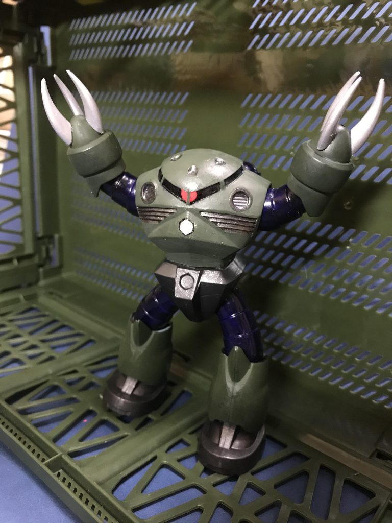 旧キット 1/144 ズゴック–4枚目/制作者：@tomoshin_gamez