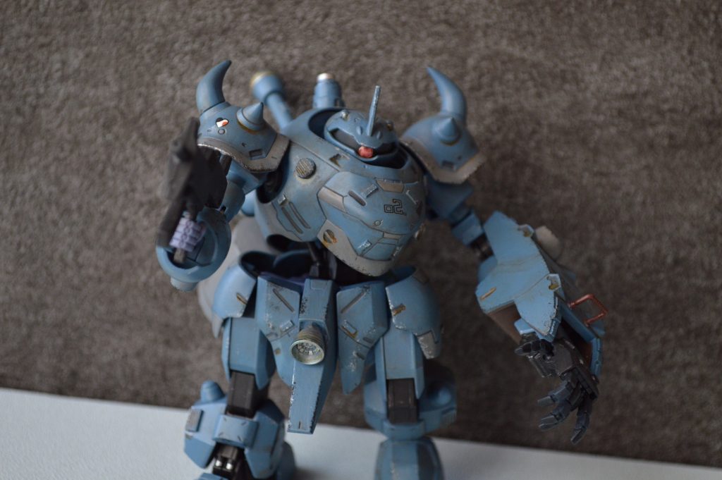 ライフルですが、もっとゴツい武器持たせれば良かったと少し後悔してます。