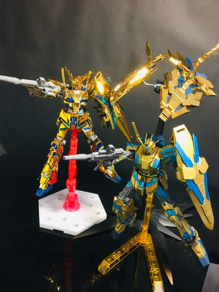 フェネクス（ナラティブVer）とナラティブ（フェネクスVer）の共演