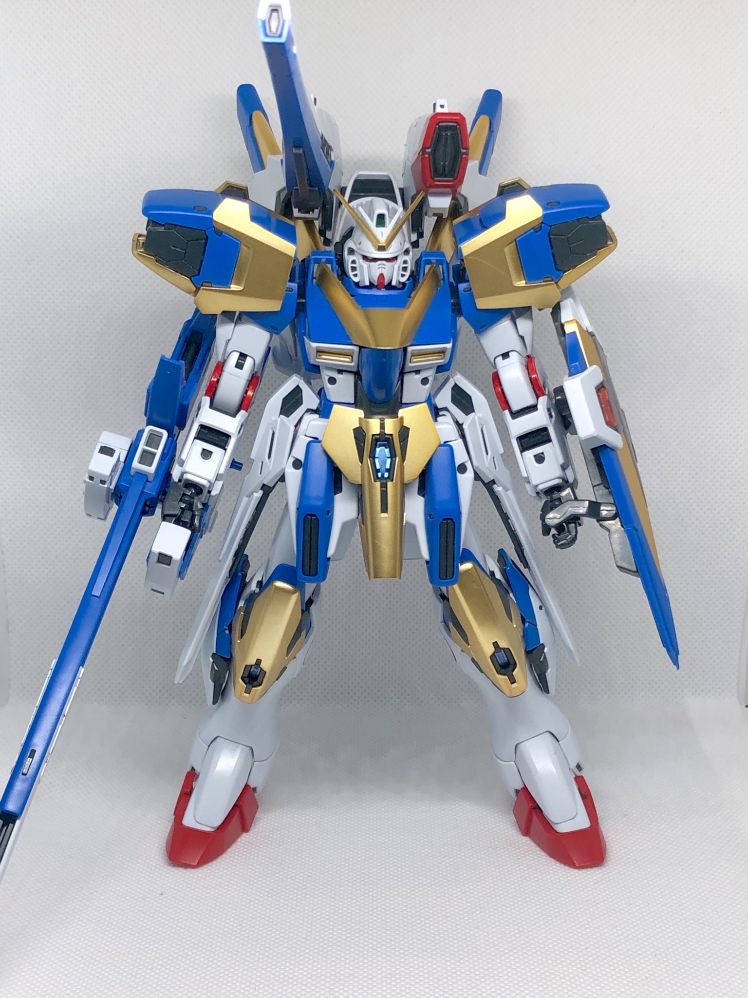 MG V2アサルトバスターガンダム Ver.Ka｜帽子さんのガンプラ作品