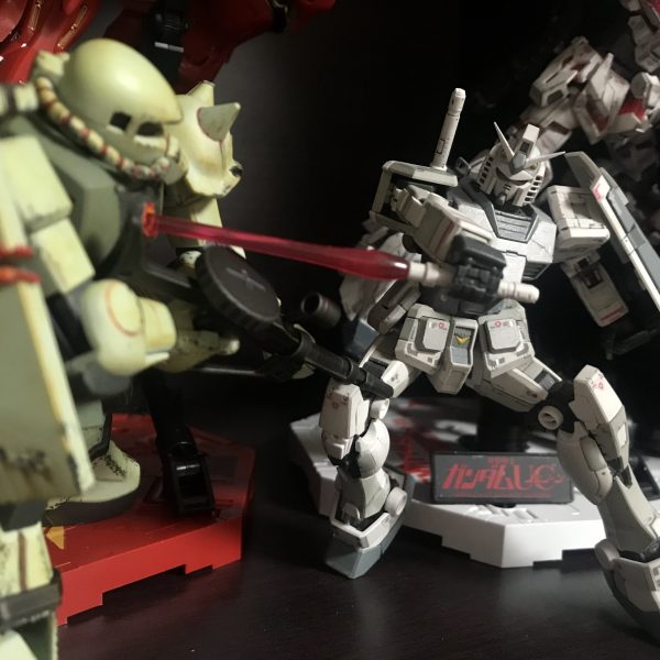 G3とザク くらえザクぅうっ！