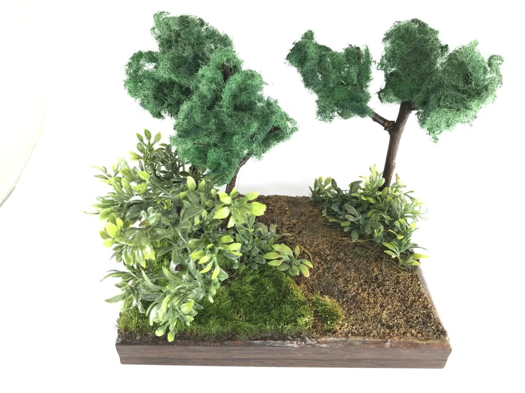 ジオラマ単体の状態です！