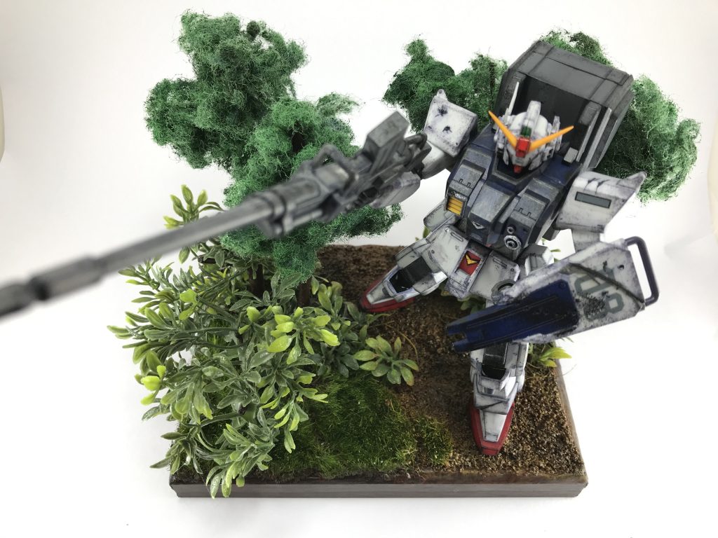 上から！
ロングライフルかっこいいです！