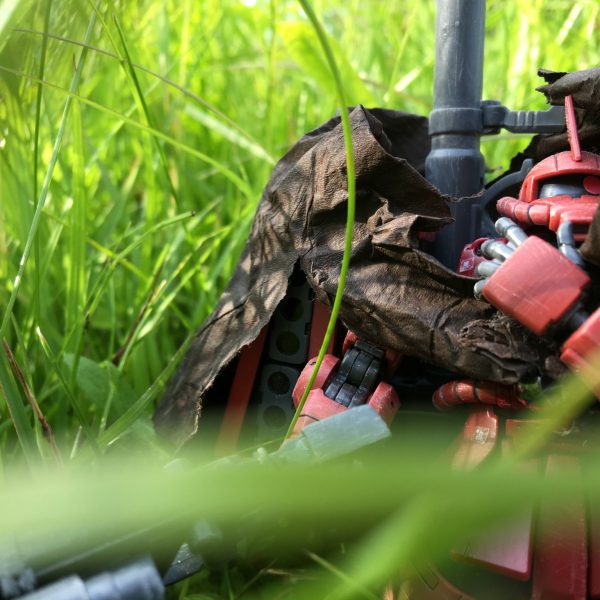 森の中のシャアザク