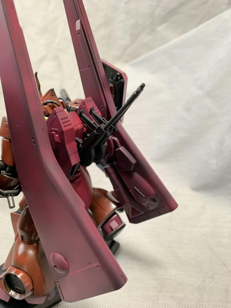 ビームピストルは可動します