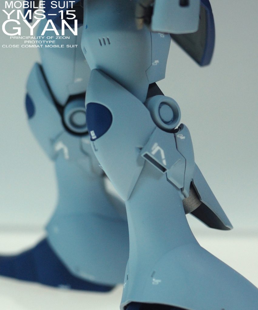 MGギャン改造塗装済み完成品–2枚目/制作者：@sary19720910