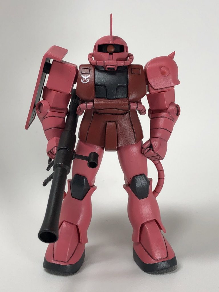 ベストメカコレクション『シャア専用ザク』–2枚目/制作者：@tamoz_2017