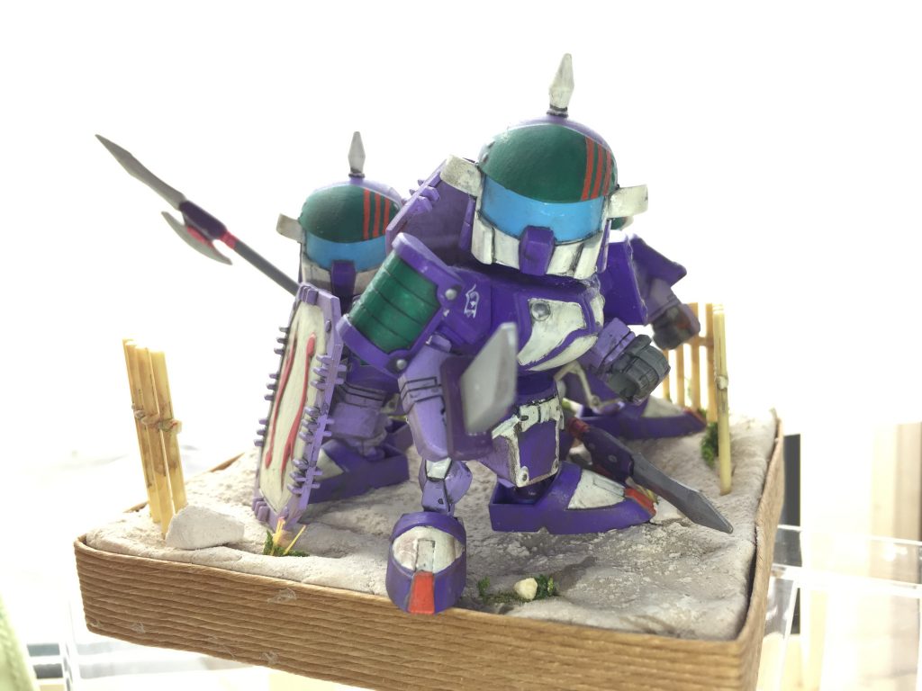 三色セットですが紫を基調にオリジナル配色です。