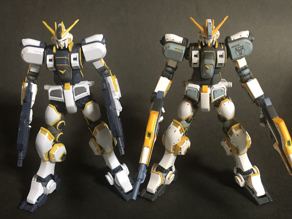 キット素組との比較です