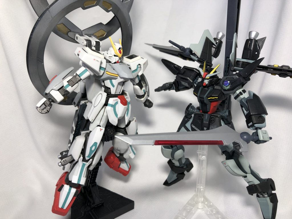 これがやりたかった!
右は以前投稿したストライクノワールエンドです。少し改良してあります