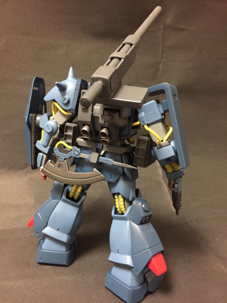 フル装備ということでヒートホークも追加.実弾マシマシ!!!(・ω・三・ω・)