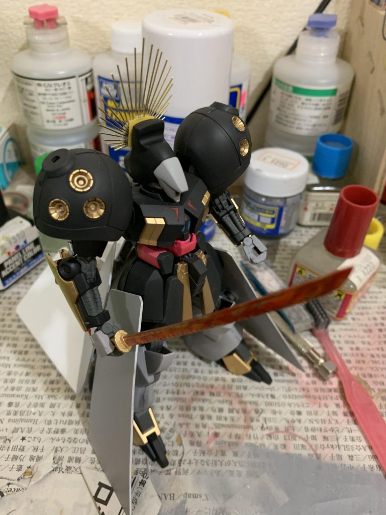 あとはちまちま色塗り、加工やらなんやら