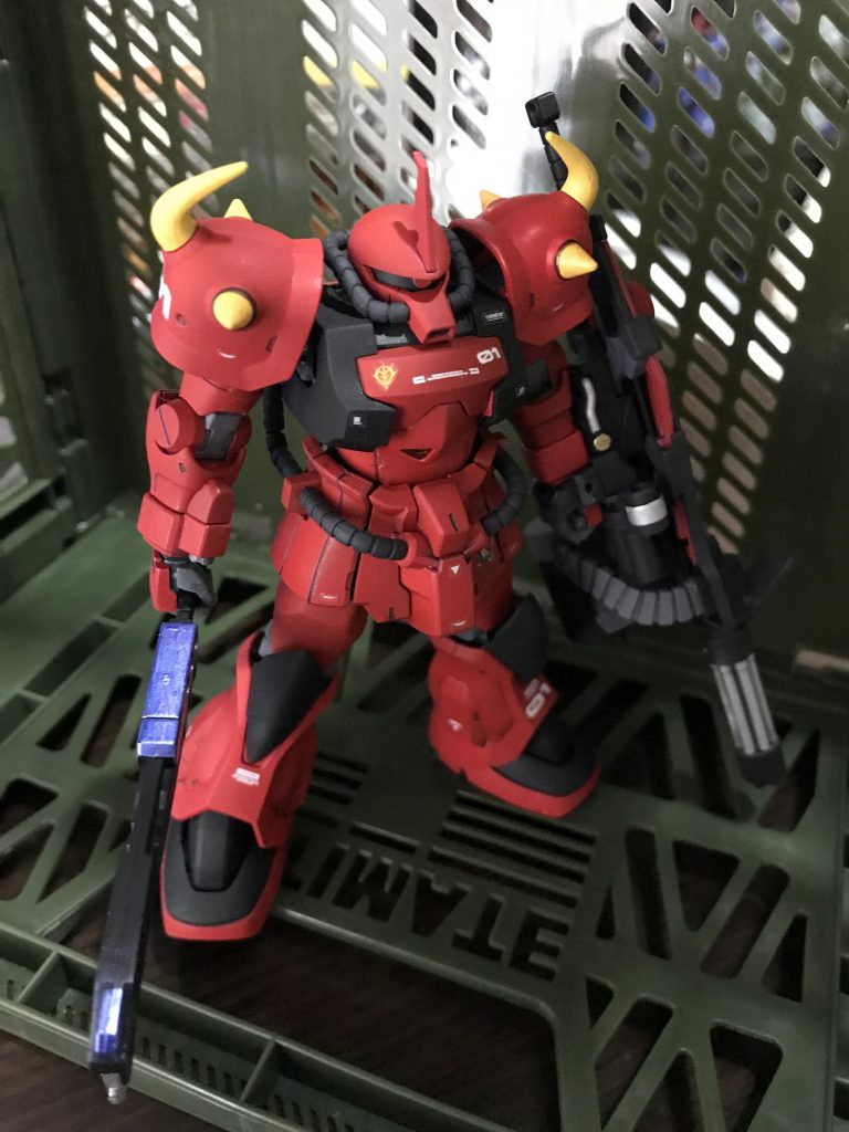 グフカスタム ジョニーライデン機–9枚目/制作者：真樹京介