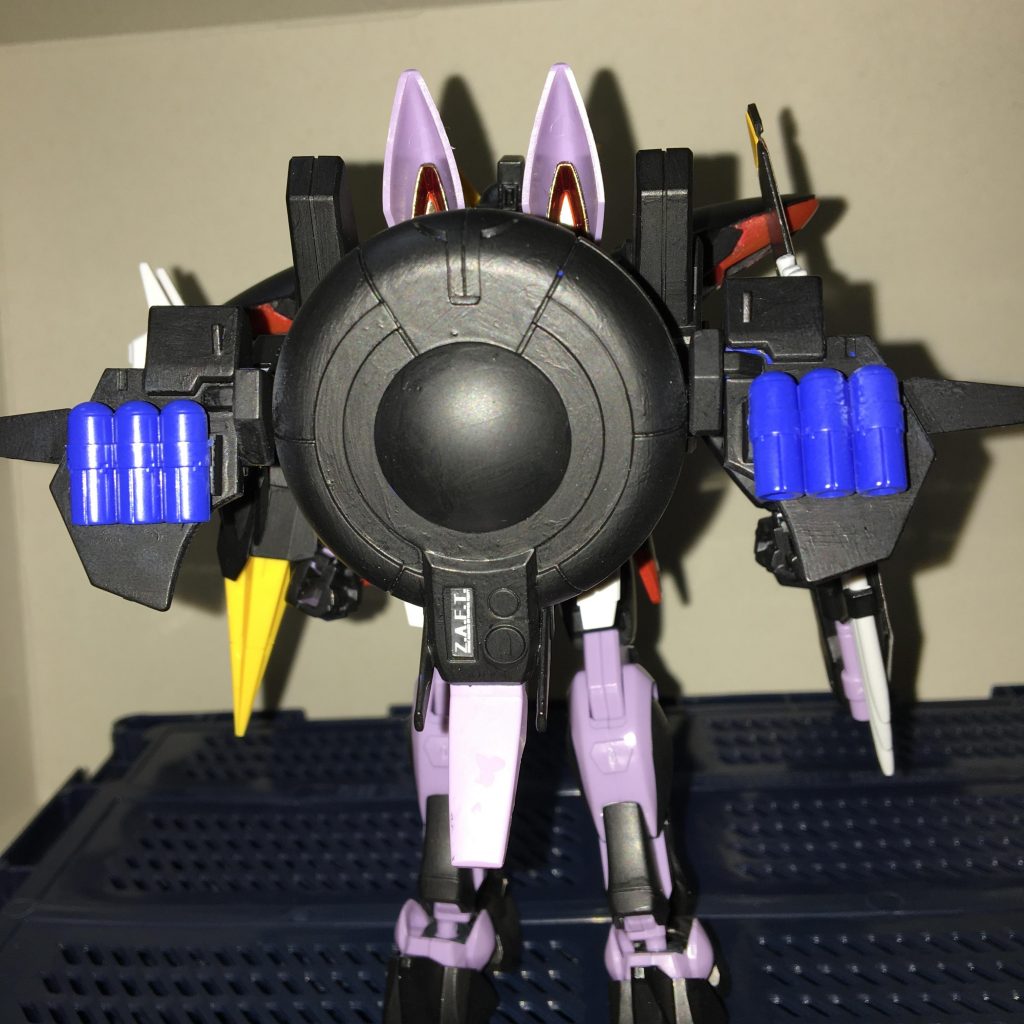 小改造でレドームユニットが着きました。可動範囲も損なわず着脱可能です