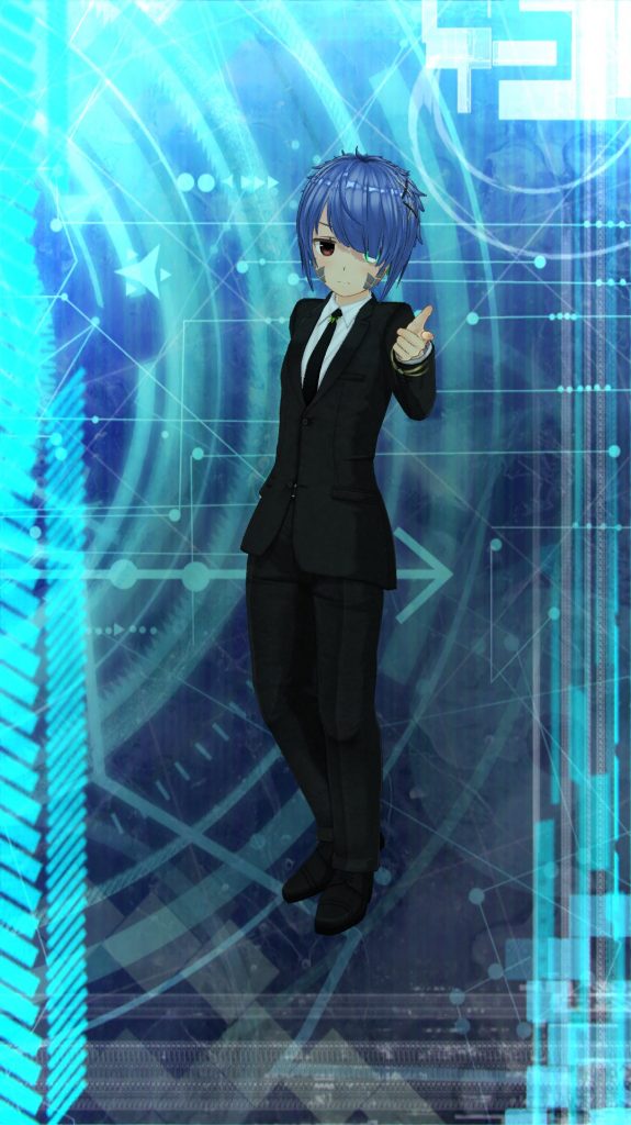 彼がこの機体のパイロットのアルフ･アレンバートル。強化人間の実験体として身体にサイコフレームが埋め込まれている設定です。