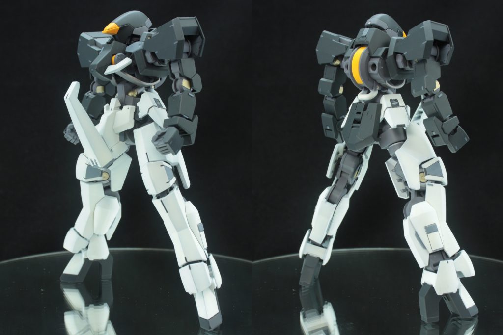 まずは本体。

んん？貴様何か誤解しているようだな。この股間に容赦なく屹立しているモノを！何か別のモノと勘違いしてやいないか？

これは！我らの象徴！我らの誇り！偉大なる我らの前しっぽだ！

本体は腰の可動域拡大と前しっぽと各部のディテールを追加しました。