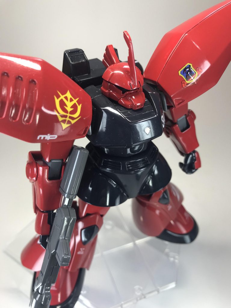 HGUC リゲルグ 【オリジナルソリッドグロスレッド仕上げ】 キマイラ隊仕様–6枚目/制作者:モルガナ