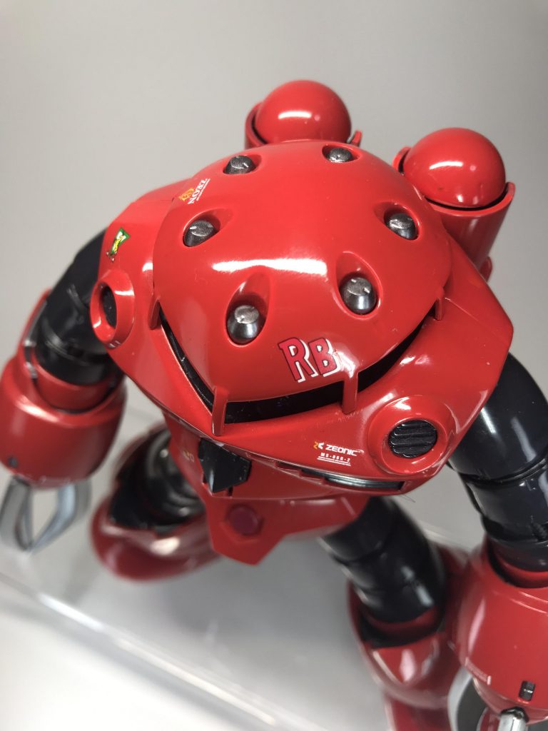 MG ズゴック 【真紅の稲妻仕様 ソリッドグロス仕上げ】–4枚目/制作者:モルガナ