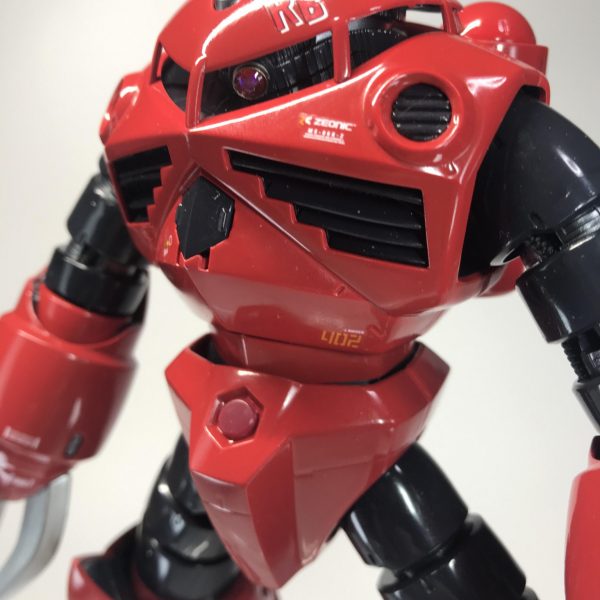 MG ズゴック 【真紅の稲妻仕様 ソリッドグロス仕上げ】