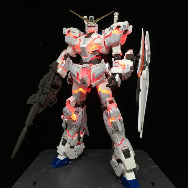 ユニコーンガンダム 発光動画