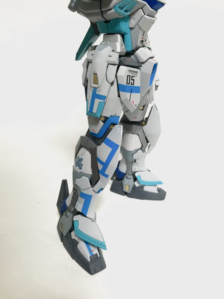 左側のみに限定したライン塗装……