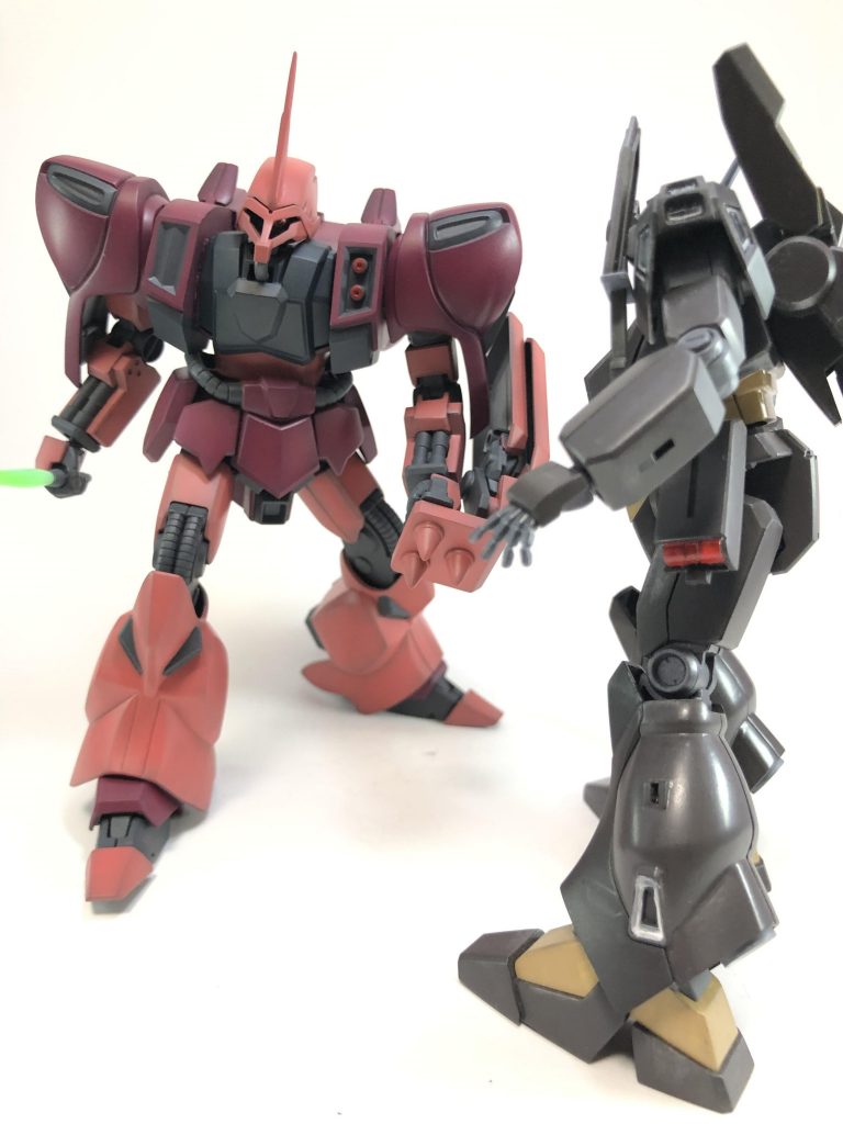 ジェガンと戦闘