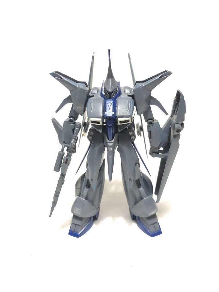 まえ

ゼータプラスのカラーリングでバウを作ってみました。
バウはゼータ系と思うんですよね♪

あれ…
グレミー軍カラーかな。