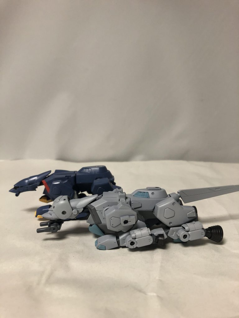 バクゥ単体で。キャタピラやめてホバー移動方式を採用したため、ノーマルバクゥよりかなりシャコタンです。