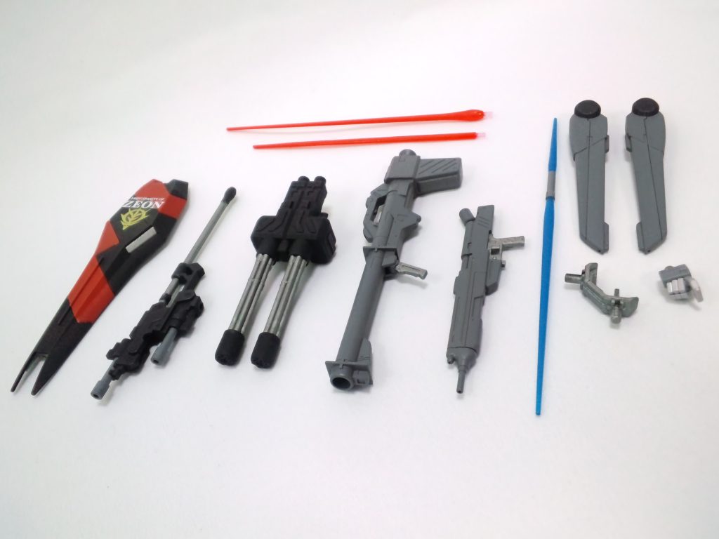 武装は色んなキットから拝借して塗装してます。