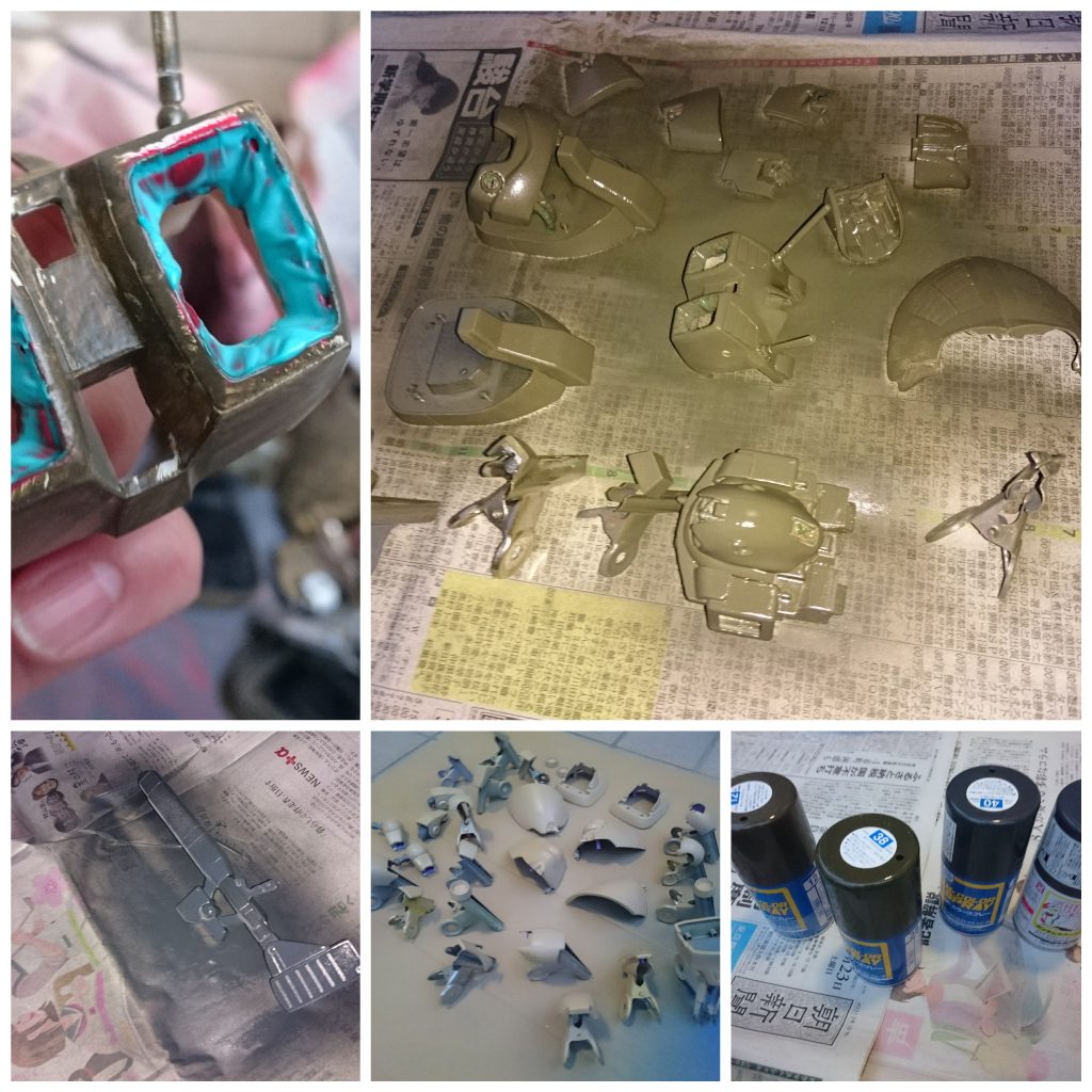 マスキング塗装など