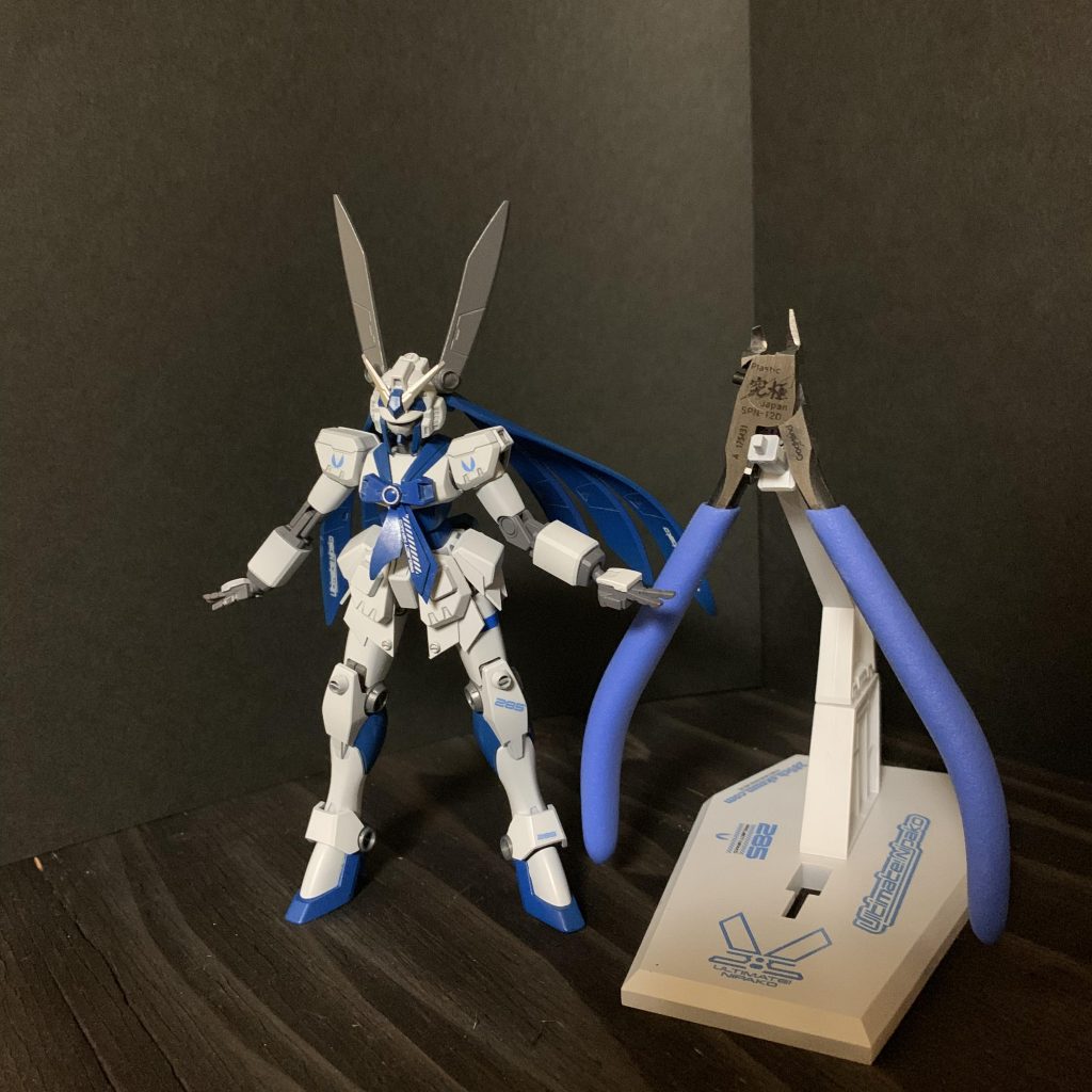 アルティメットニッパーで作成してたんですが何の呪いか折れてしまったので武器にでもしようかと思います。