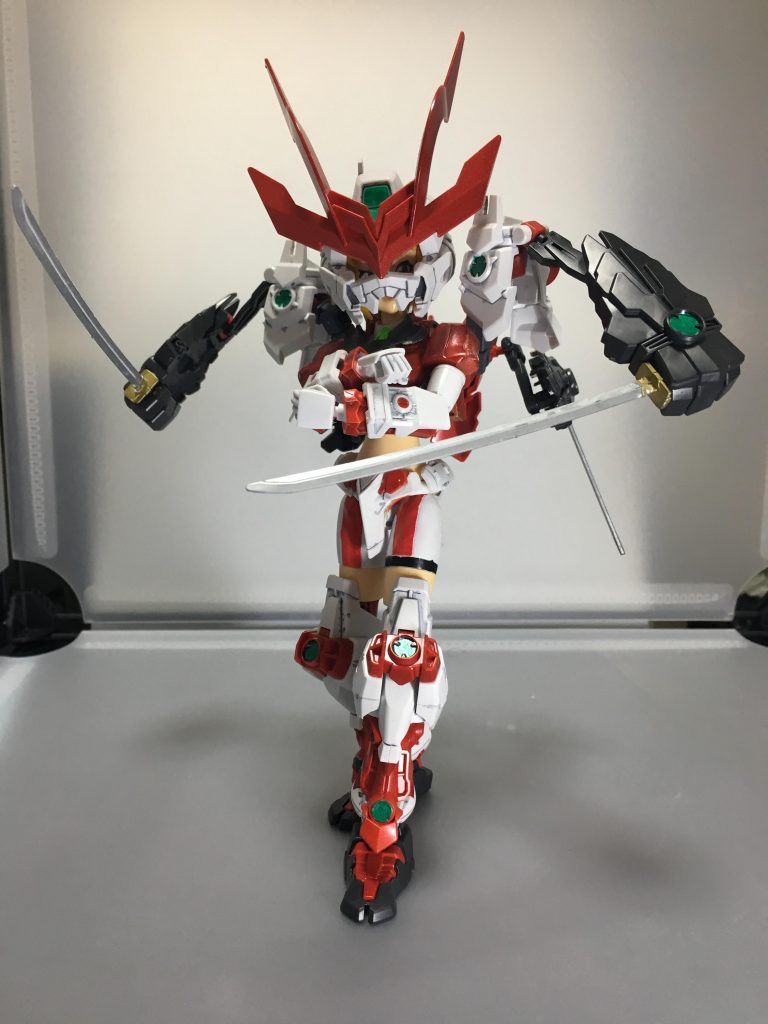 戦国アストレイinふみな–2枚目/制作者：でっきぃ