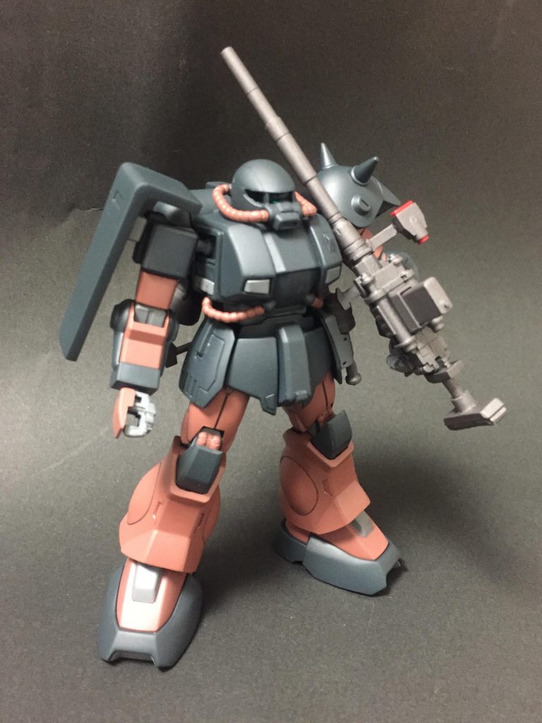 ハイザック軽装型をベースに特製ライフルを装備させた狙撃機を作りました．正確には狙撃も出来るMS…ですが( ˙꒳​˙  )