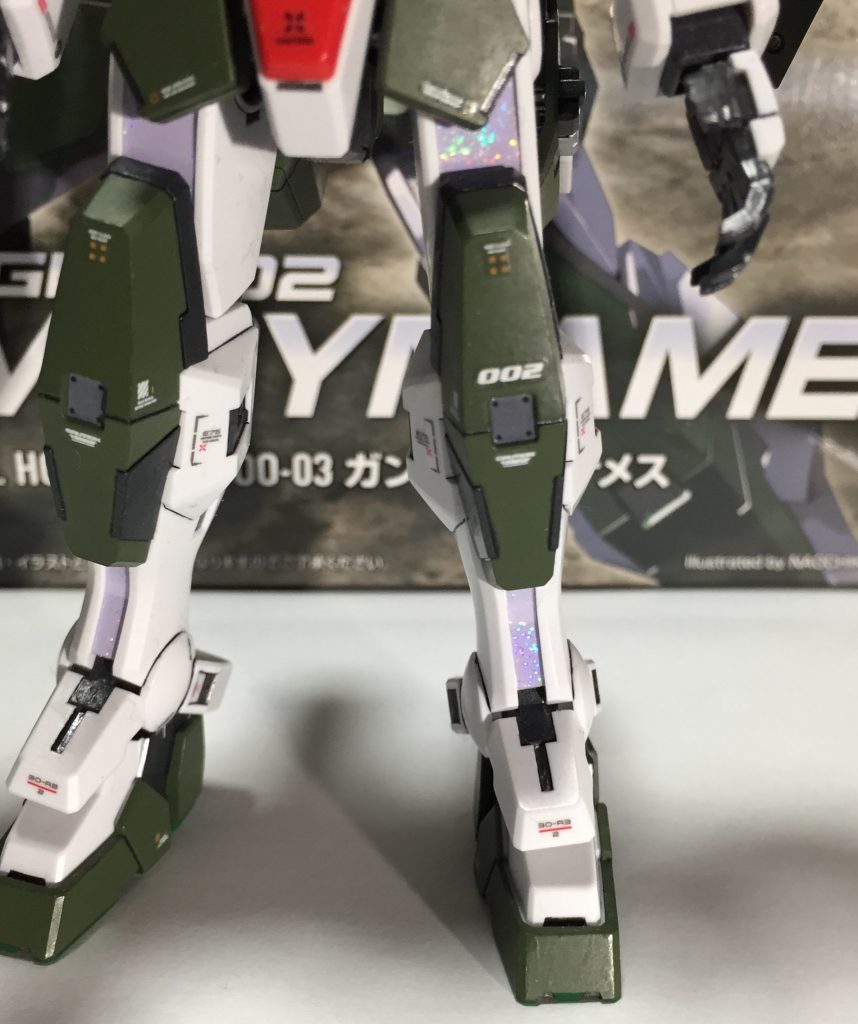 市販のホログラムシールを貼ってみました^_^