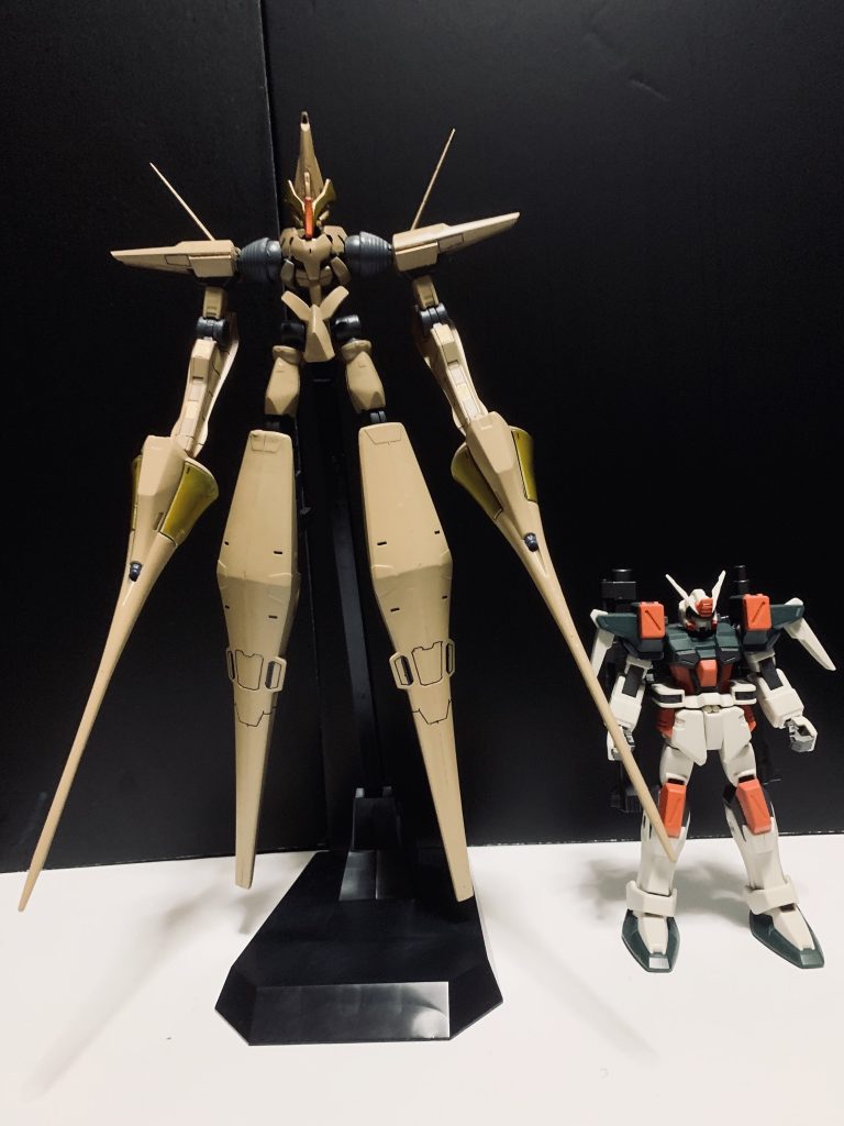 サイズ比較用にバスターと