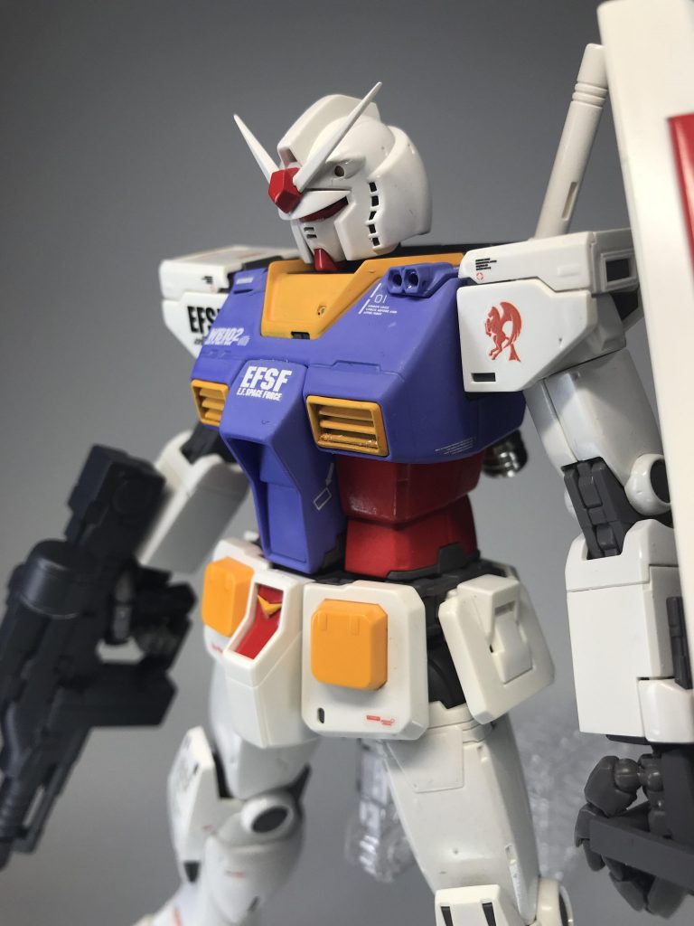 MG RX-78-02 ガンダム (ORIGIN版)マット&グロス仕様–6枚目/制作者:モルガナ