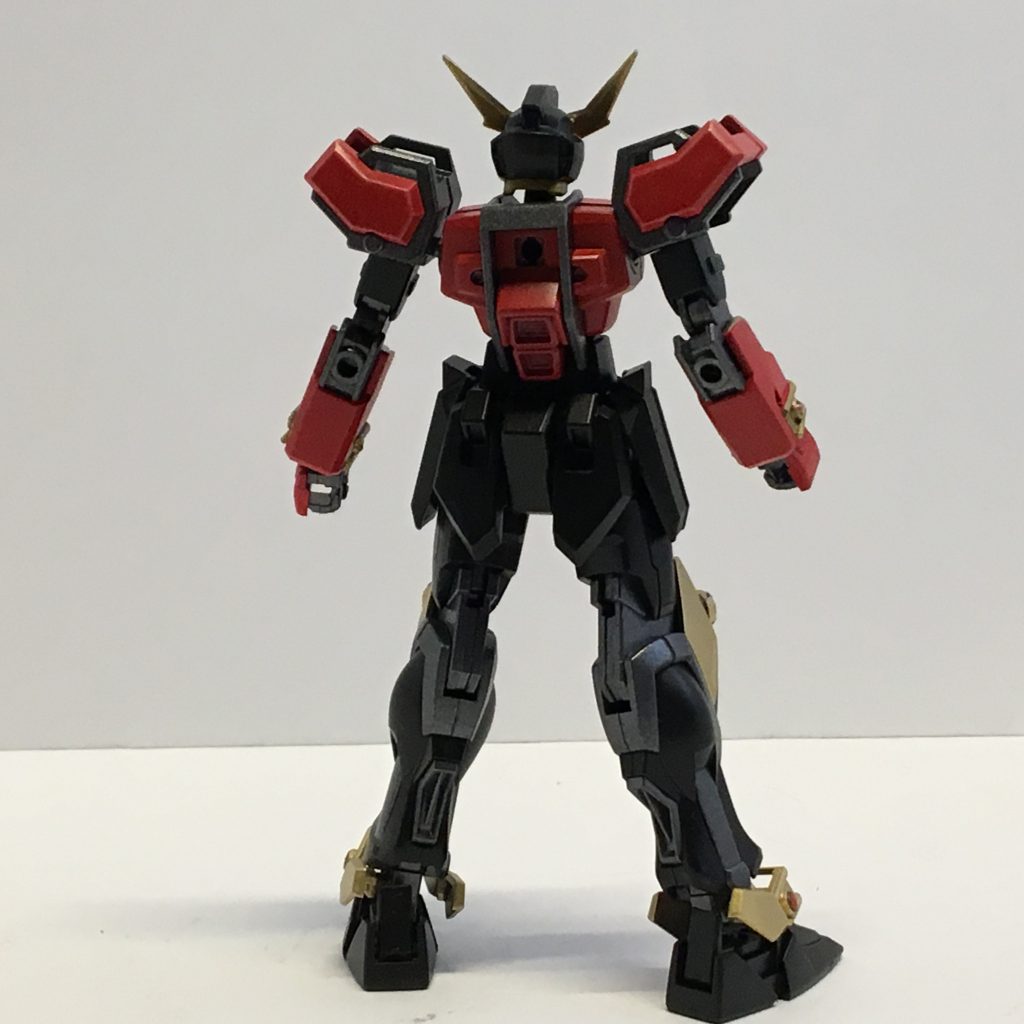 しかし、背中は無改造なので良さそうなパーツが見つかったら他のフォームも再現してみたいです。