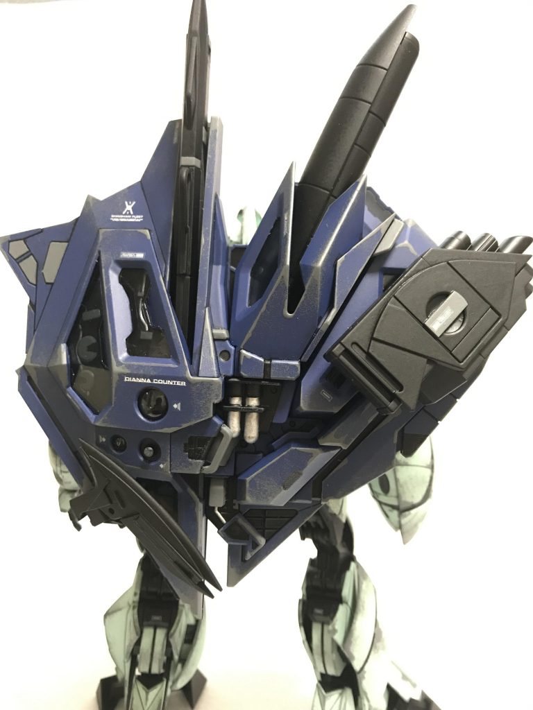 MG 1/100 CONCEPT-X6-1-2 ターンX ウェザリング–9枚目/制作者：@gyuuuutora