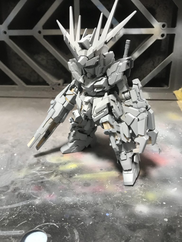 SDとHGのミキシング予定でしたが結局材料になりました笑