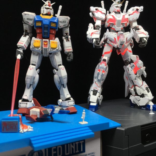 実物大ガンダム、いまむかし