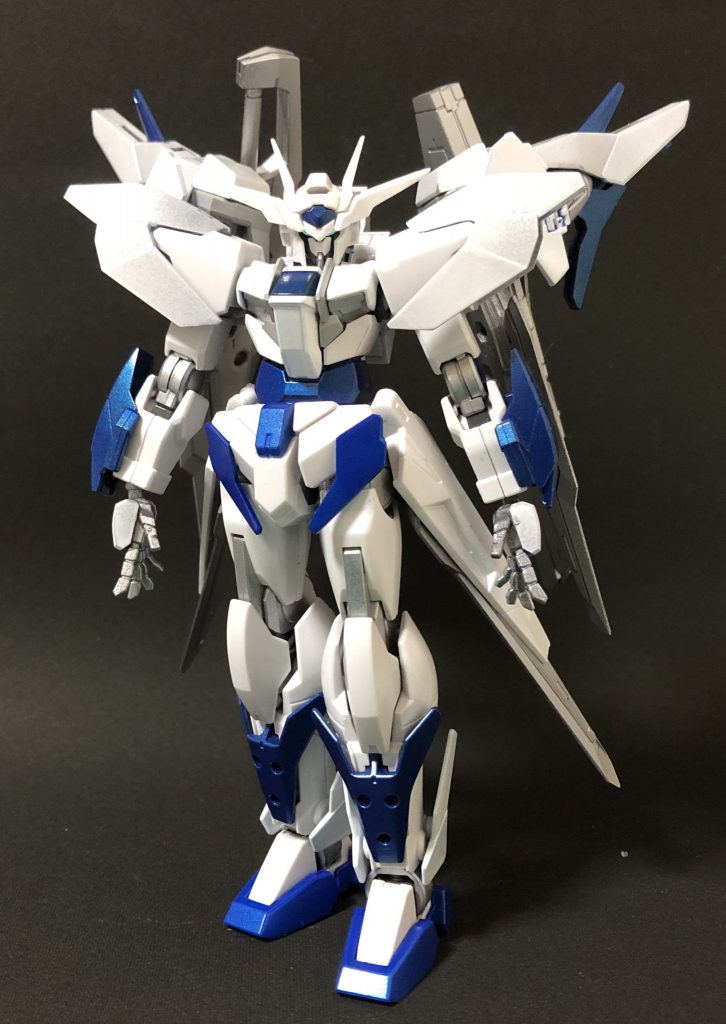 [動力]
太陽炉・ツインドライブシステム(Sドライブユニット)
GN/S粒子・粒子色 ブルー
[スキル]
ホワイト・トランザム